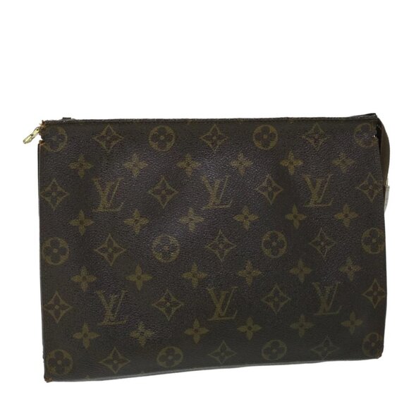 LOUIS VUITTON Monogram Poche Toilette 26 Pouch M47542 LV Auth 51226 - Picture 1 of 15